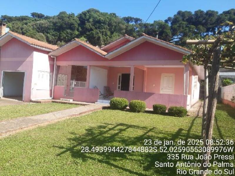Casa com 3 quartos e 2 banheiros em Santo Antônio do Palma