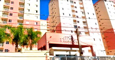 Apartamento moderno com 1 vaga, área construída 58m², ocupado