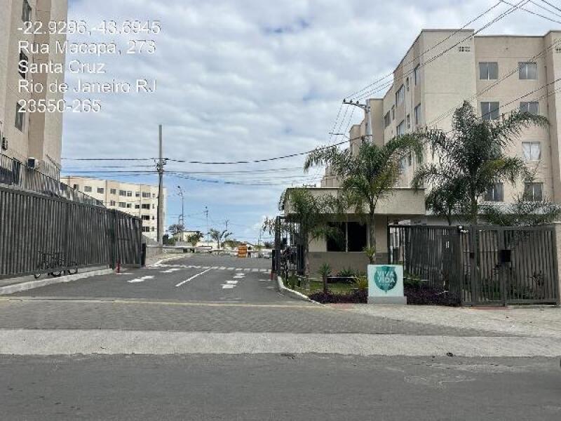 Apartamento 2 quartos em Santa Cruz, RJ - 41,28m²