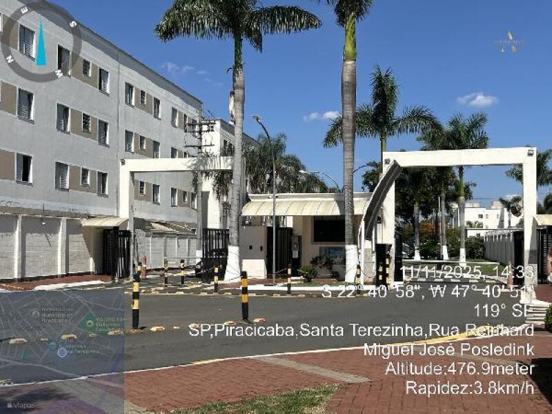Apartamento com 2 quartos em Piracicaba/SP