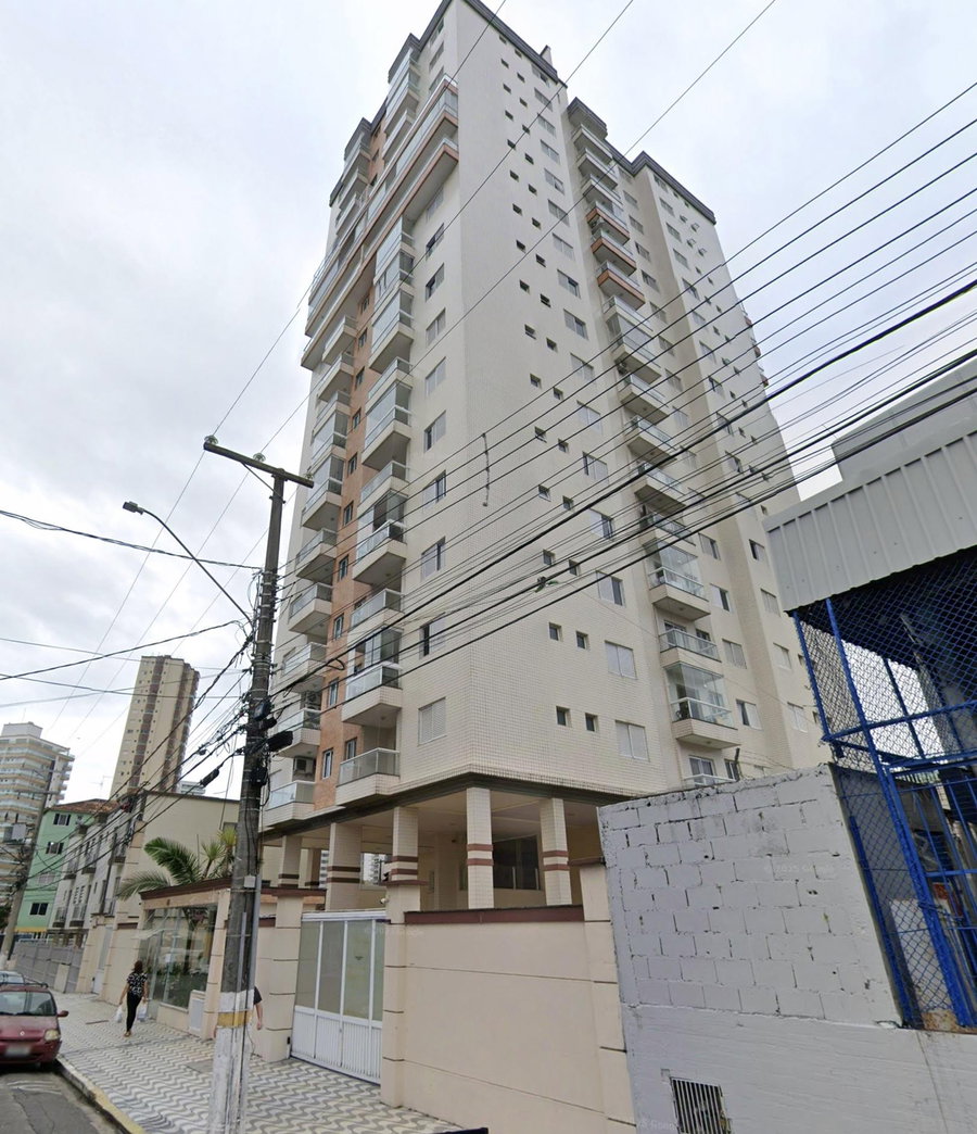 Apartamento com 2 quartos, 1 banheiro e 68,802m² em Praia Grande