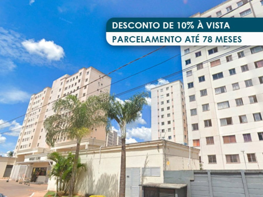 Apartamento 44 m² com 1 vaga em Valparaíso de Goiás