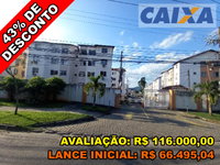Apartamento 2 quartos, 47,2m², com área de serviço e cozinha