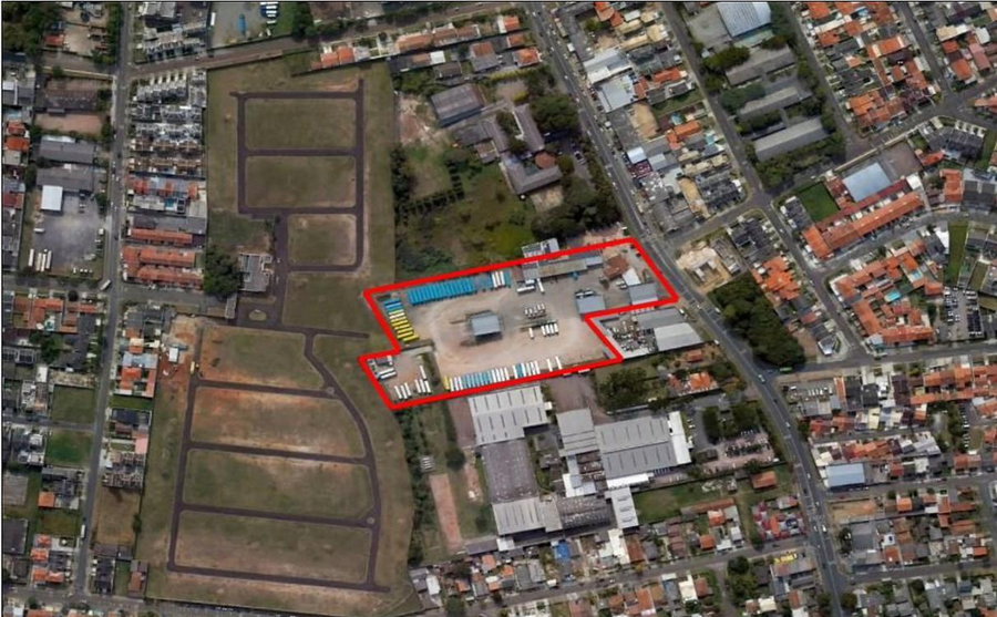 Terreno Comercial de 19.960,65 m² em Curitiba - Zona de Transição Linha Verde