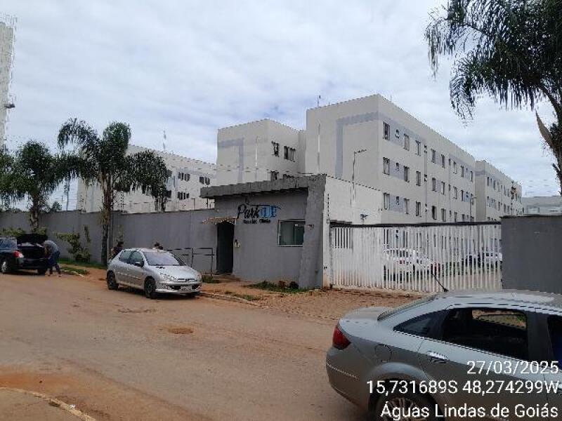 Apartamento com 2 quartos e 1 vaga em Águas Lindas de Goiás