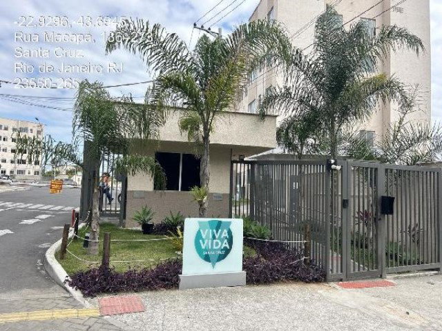 Apartamento 2 quartos em Santa Cruz - RJ com FGTS e financiamento