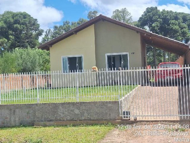 Casa com 2 quartos em Mafra/SC