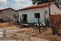 Casa residencial com 2 quartos, ocupada, em Aurora do Pará