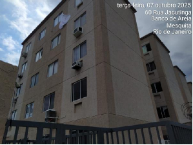 Apartamento com 2 quartos e 1 vaga em Mesquita/RJ
