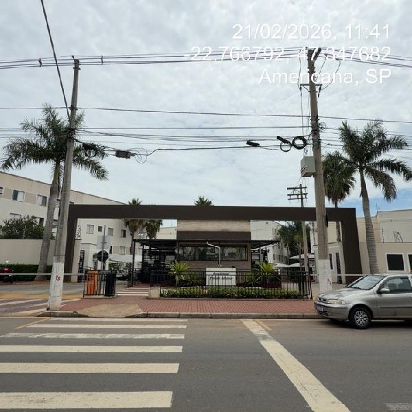 Apartamento com 2 quartos e 1 vaga em Americana/SP