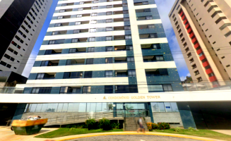 Apartamento 47,80m² com 1 vaga, desocupado, frente ao mar
