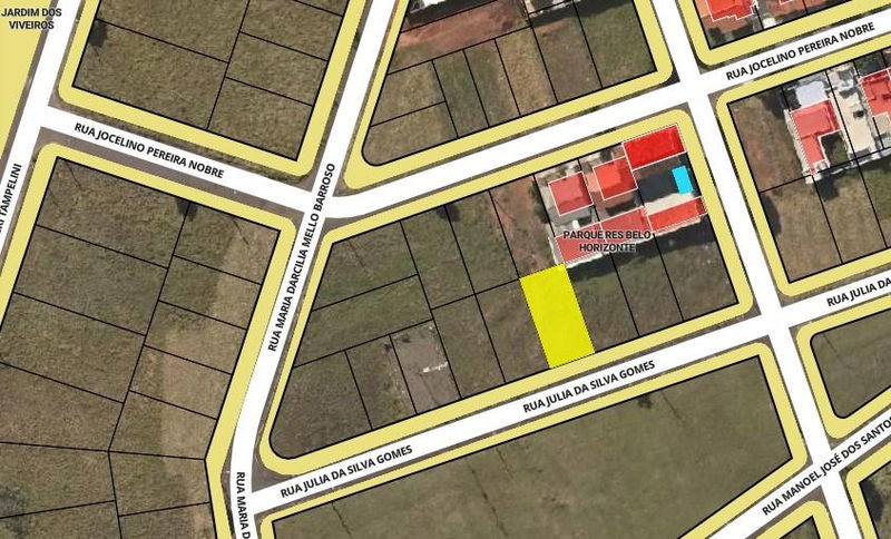 Lote de terreno urbano 200m² no Parque Residencial Belo Horizonte