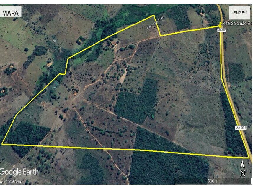 Gleba Rural com 128,95 hectares em Formosa da Serra Negra