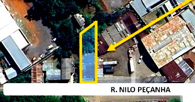 Casa de madeira com 27,50m² e terreno de 610,62m²