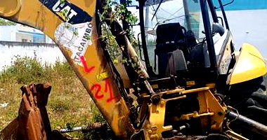 RETRO ESCAVADEIRA CASE