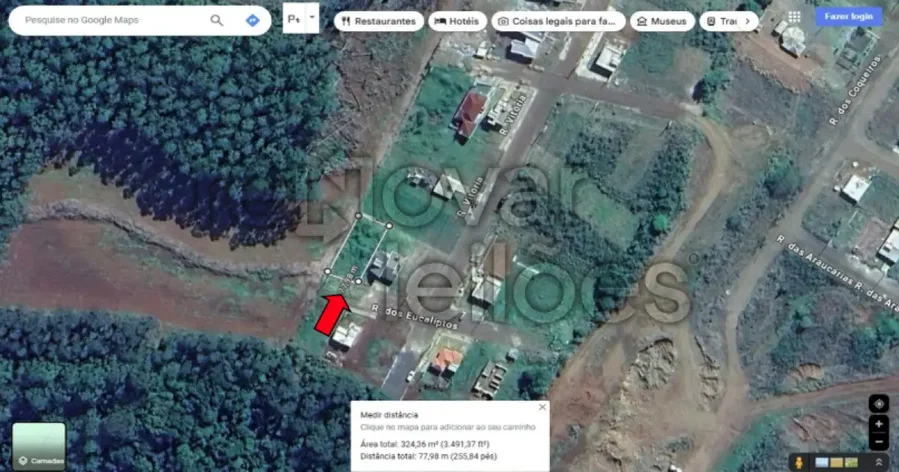 Terreno com 324,28m² em Horizontina/RS