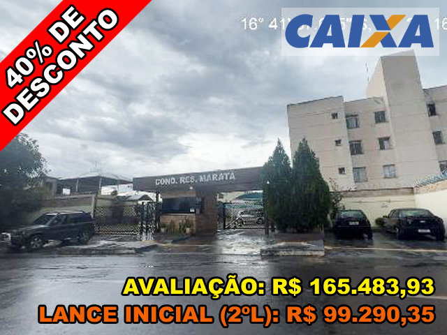 Apartamento 45,96 m², 2 Quartos - Goiânia/GO