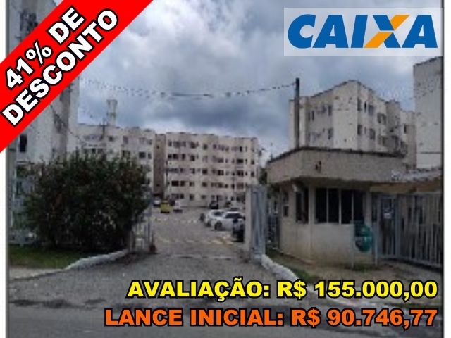 Apartamento 2 quartos, 41m² em São Gonçalo