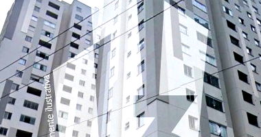 Apartamento com 1 quarto, 1 banheiro, 1 vaga e 36m² privativos