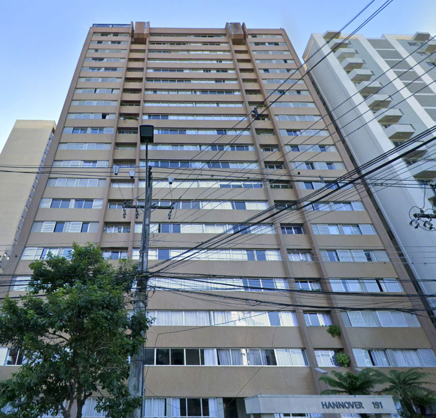 Apartamento em Curitiba com 3 Quartos e Closet