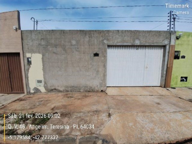 Casa térrea com 2 quartos em Teresina/PI - Lote V17 Jardins do Angelim