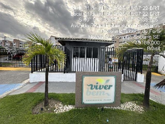 Apartamento com 2 quartos em Nossa Senhora do Socorro