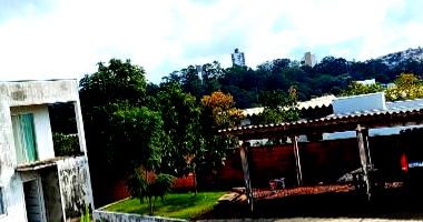 Lote urbano com casa 63m², 1 banheiro, 2 quartos, semiacabado