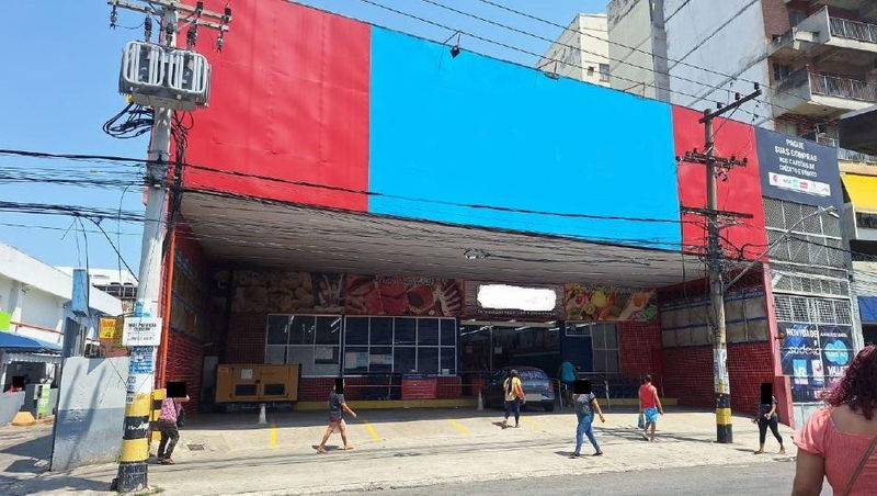 Imóvel Comercial 1.250m² no Centro de Nilópolis/RJ - Ocupado