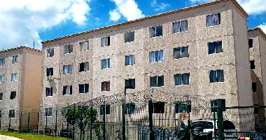 Apartamento com 2 quartos, área privativa de 40,53 m², sala, cozinha e WC