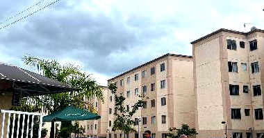 Apartamento com 38,72m², 2 quartos, 1 banheiro