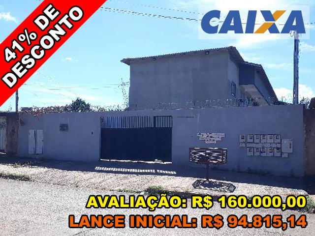 Apartamento com 2 quartos em Águas Claras de Goiás