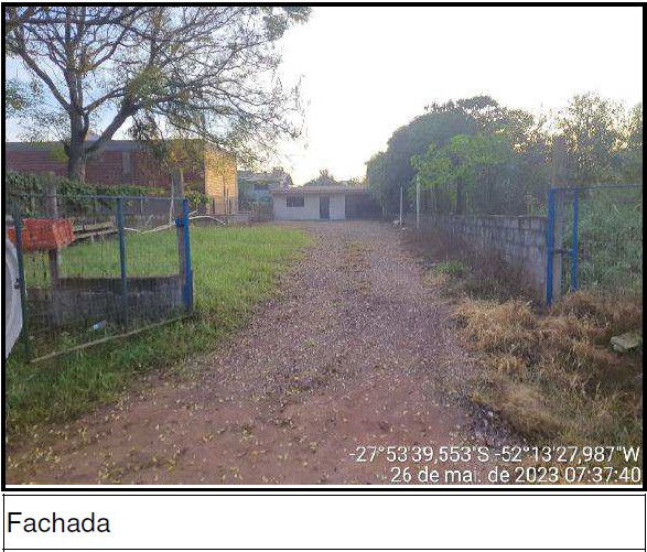 Casa com 2 Quartos e Área de Serviço em Getúlio Vargas