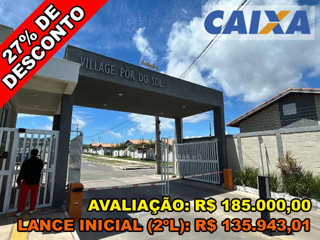 Casa 2 quartos, 44m² área total, 125m² terreno