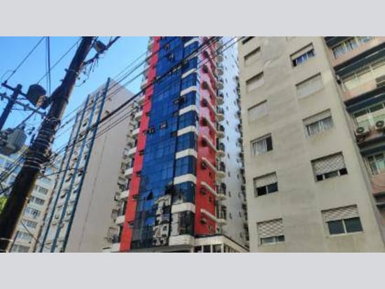 Apartamento com 32,14 m², 1 quarto, Gonzaga, Santos