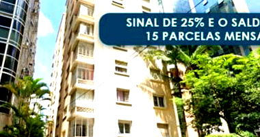 Apartamento 250 m² com 1 vaga, 7º andar, desocupado