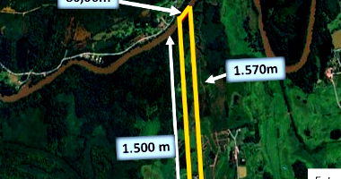 Sítio com 10,3 hectares em B. Lomba Grande