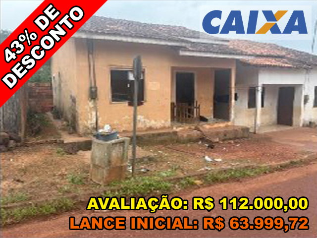 Casa com 2 quartos em Mae do Rio/PA
