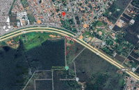 Fração de terreno com 20.160m² por casa e construções secundárias
