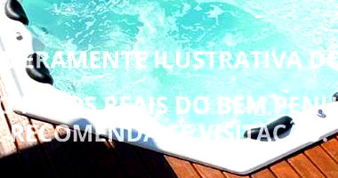 SPA FIBERTEC Luxo com Hidromassagem