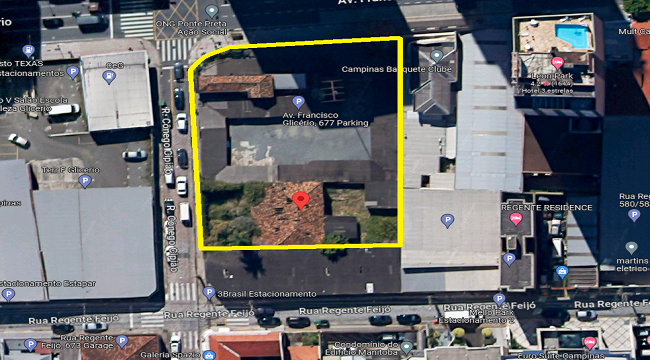 Imóvel urbano com 1.790,84 m² na região central de Campinas