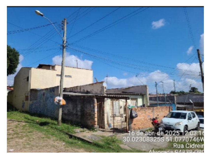 Casa ocupada com 2 quartos e 56,28 m² construída