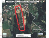 Terreno rural com 2 edificações, área de 34.641,65 m²
