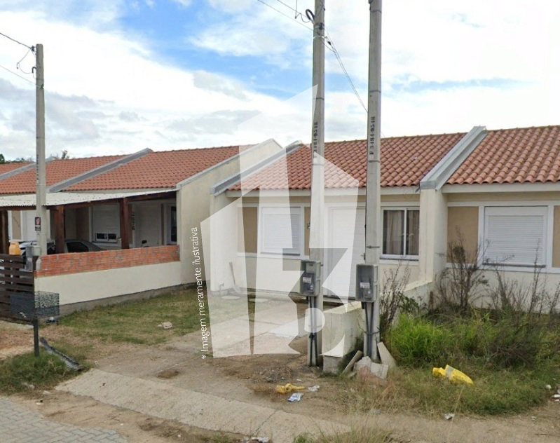 Casa em Guaíba/RS com 2 quartos e 40.15m² de área privativa