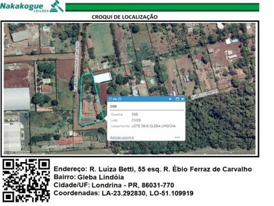 Chácara em Londrina - 3.000m² de terreno, 685m² construída