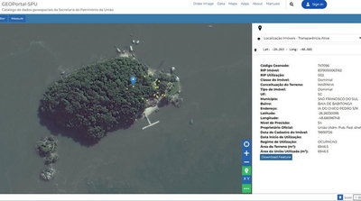 Terreno com Direito Real de Uso em Ilha na Baía da Babitonga