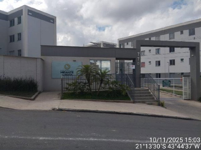 Apartamento com 2 quartos em Barbacena/MG