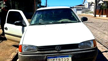 VW Gol CL 1.8 MI 1997 Branco