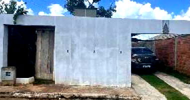 Casa 2 quartos 1 banheiro 51,5m² área construída, desocupada