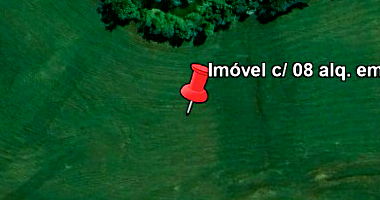 Lote rural com 8 alqueires em Jardim Alegre, área total 193.600m²