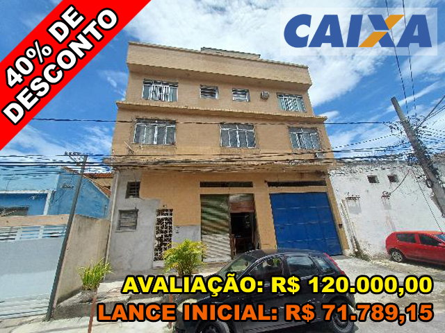 Apartamento com 36m² em Higienópolis, Rio de Janeiro